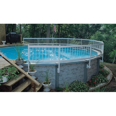 Intex Pool Fence gli above ground pool fence add-on kit c (2 sections) - white Intex Pool Fence gli above ground pool fence add-on kit c (2 sections) - white