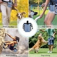 thumbnail image 5 of Dog Training Waist Bag | Outdoor Pet Food & Treat Pouch | Waterproof Oxford Cloth | Multi-Pocket Design | Drawstring Closure | 15X15X3Cm Blue Snack Bag for Hiking & Walking, 5 of 6