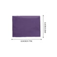 thumbnail image 3 of Hidden Pocket Travel Wallet with Belt Loop, Foldable Phone Id Card and Cash Organizer, Under Clothing Passport Money Pouch for Airport Commuting Business Trips and Daily Travel, Purple, 3 of 8