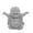 Grey, variant on Desktop Ornament Statues Buddha Statue Funny Buddha Statue Small Stone Statues For Home Garden Aquarium 1pc Exploring Home Décor With Safe Materials And Timeless Zen Charm, 10.5x7.5x5.5 cm, Grey