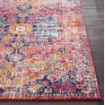 thumbnail image 5 of Hauteloom Shueyville Boho Colorful Area Rug for Living Room, Bedroom Area Rug - Traditional Vintage Medallion Carpet - Orange, Purple, Magenta, Teal - 9' x 12'6", 5 of 14