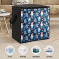 Bybiment 80L Large Capacity Quilt Storage Bag with Handle, Christmas