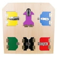 thumbnail image 2 of Tablero de Cerradura con Llave 6 para Desarrollo de Prácticas de de Niños, 2 of 9