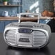 thumbnail image 5 of Boombox Bluetooth Studebaker Retro Edge Big Sound Plateado, 5 of 5