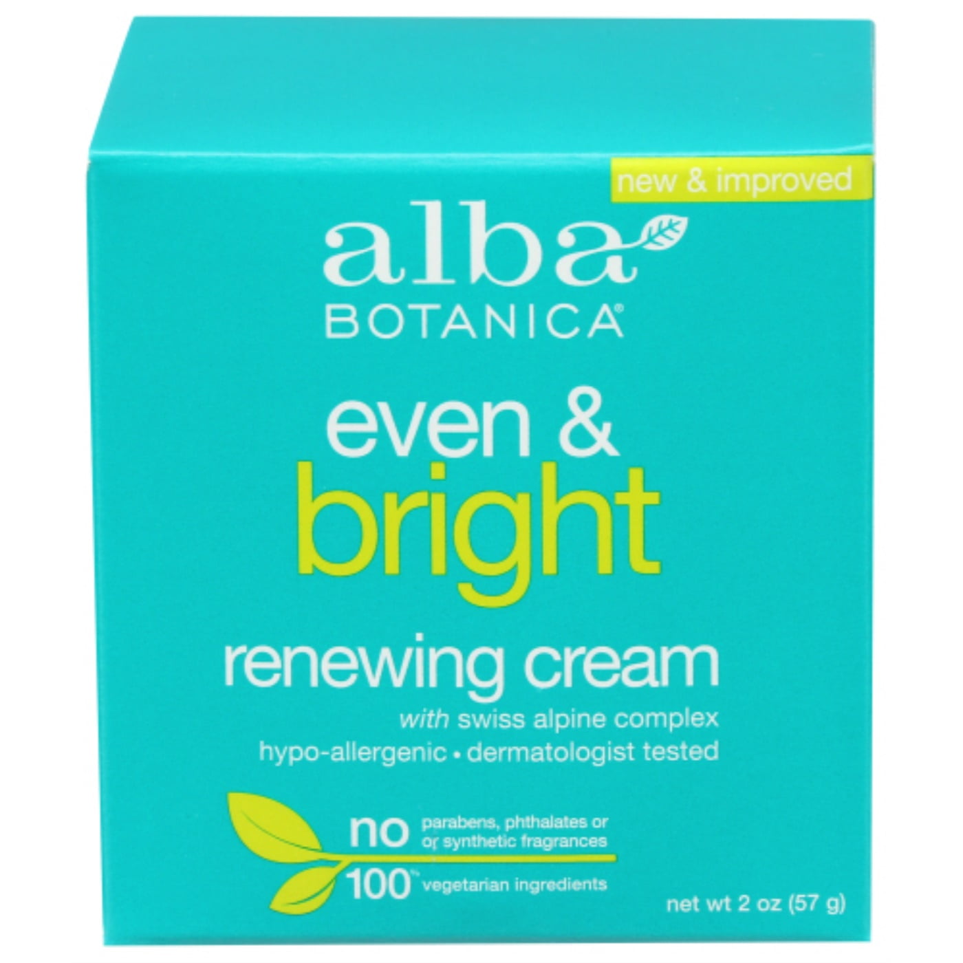 ALBA BOTANICA, CREAM RENEWAL SEA PLUS, 2 OZ, (Pack of 1)