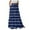 Dark Blue, variant on vigerkar Women's Gradient Flowy Maxi Skirt Summer Pleated High Waisted Casual A-line Beach Vacation Long Skirts Dark Blue, M