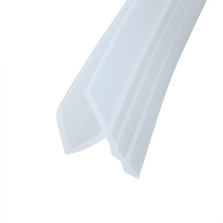 78 7 Inch H Shaped Frameless Window Shower Door Seal Clear For 3 8