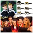 thumbnail image 4 of zhangmingg Graduation Party Paper Glasses for Photo Props and Memorable Celebration Decorations 6PCS, 4 of 4