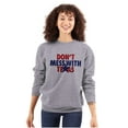 thumbnail image 3 of Texas Lone Star State Motto Cool TX Sweatshirt for Men or Women Brisco Brands S, 3 of 6