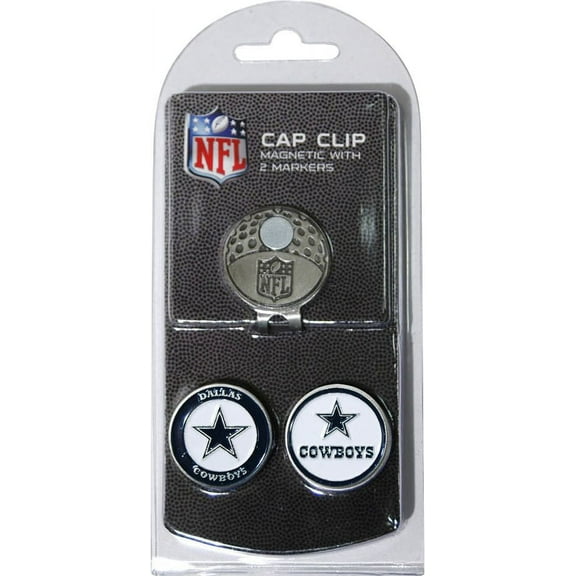 Team Golf NFL DALLAS COWBOYS Cap Clip With 2 Golf Ball Markers