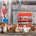 thumbnail image 1 of Resistente Galvanized Steel 6 cm de Alturaole Rojo Chicken Nesting Caja con Soporte Cerrable Lid para Easy Egg Collection Ideal para Outdoor Poultry Coops en Farms y Backyards, 1 of 7