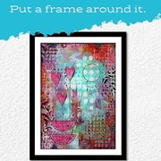 Gel Press Monoprinting Print Plate - 12” X 14” Gel Plate