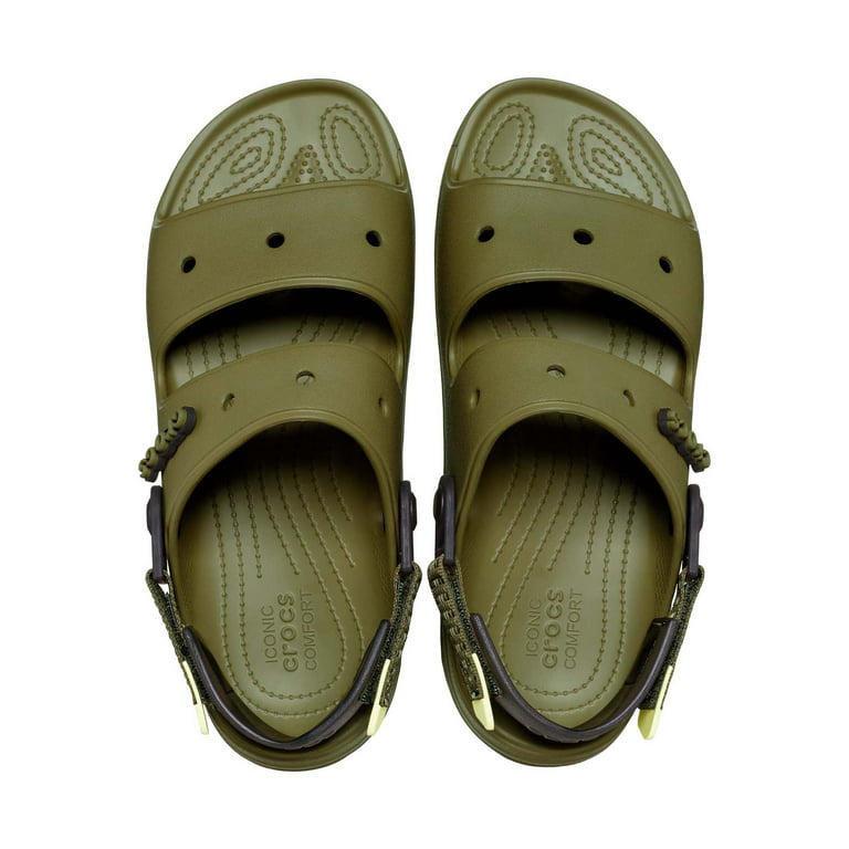Sandals CROCS Green size 9 US in Rubber - 36754076