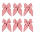 thumbnail image 3 of Pinzas para el pelo con lazo, 6 unidades, pasadores de cinta, estilo tocado, coleta, moño, peinados de boutique, pinzas para el pelo para niñas, 3 of 3
