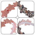 thumbnail image 3 of Bandas con purpurina Laklulu para niñas pequeñas, bandas de lentejuelas con dientes, banda antideslizante, accesorios para el cabello (2 piezas), 3 of 5