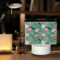 thumbnail image 6 of Hirioo Tropical Flamingo for Rectangular Acrylic with Night Light Best Gifts for Lover Girl Mom, Valentine's Day Anniversary Birthday Wedding Present, 6 of 9