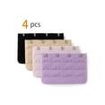 thumbnail image 2 of INSPIRE CHIC Women's 3 Rows 4 Hooks Bra Extenders Straps Extension Multi-Color-1 3 Rows 4 Hooks 4 Pcs, 2 of 5