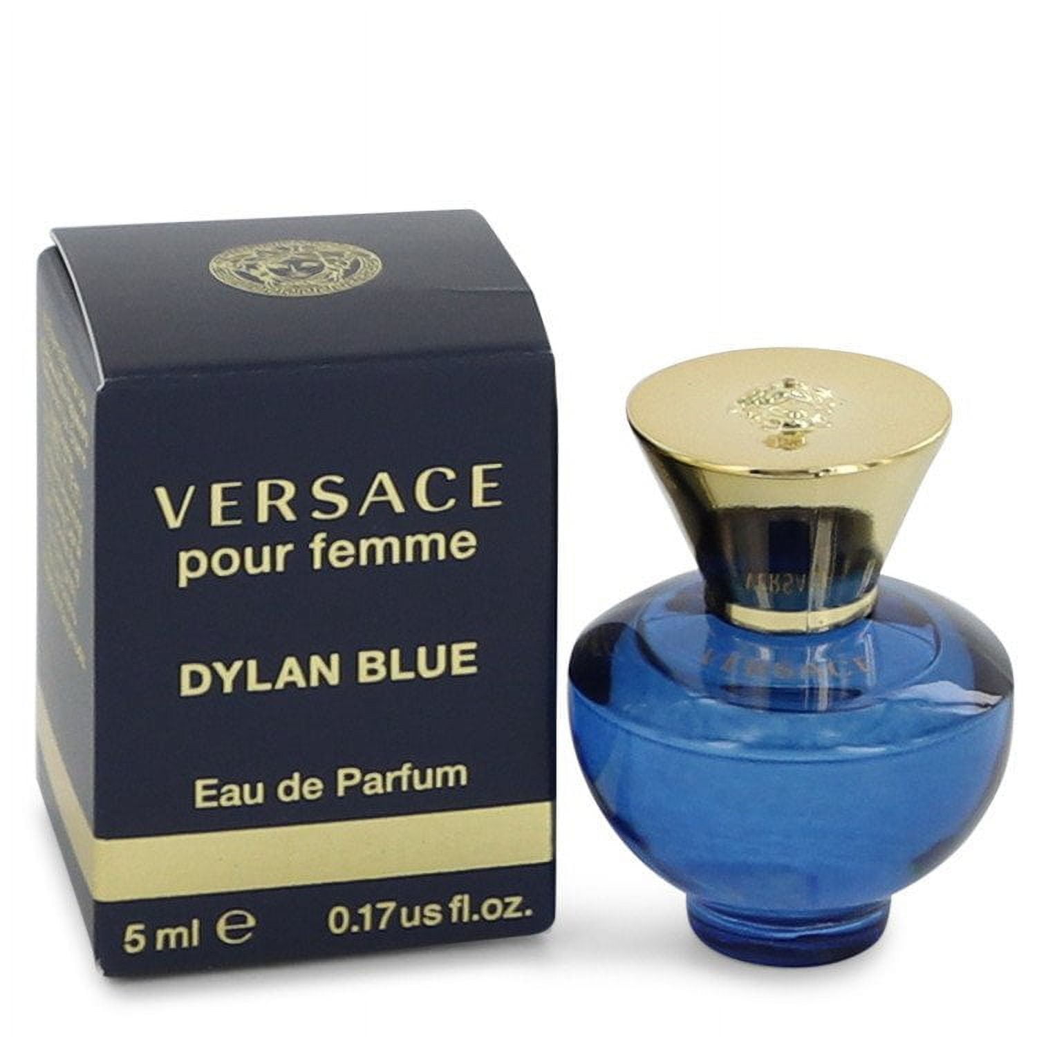 Versace Pour Femme Dylan Blue Mini EDP By Versace - 0.17 oz Versace Pour Femme Dylan Blue Mini EDP By Versace - 0.17 oz