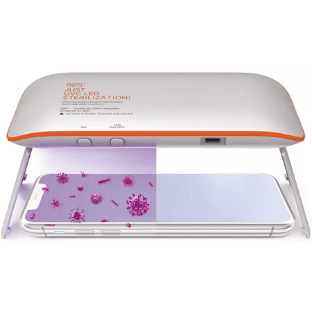 SUNUV UV Sterilizer, Handheld UV Sterilizer LED with 6 Lamp Beads, Weight 96g Easy to Carry, Perfect for Bar Home Office Hotel