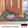 thumbnail image 3 of Pioneer Flower Floral Print Pattern Door Rugs,Washable Non Slip Door Mats Indoor,Decorative Door Mats,Entry Mat Indoor for Entrance,Bedroom,Kitchen,Bathroom,30"x17", 3 of 6