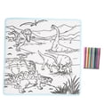 thumbnail image 2 of Graffiti Painting Cloth Drawing Cloth,  For Kids Playing Dinosaur Type, 2 of 8