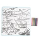 thumbnail image 1 of Tela De Dibujo Educativo, Tela De Pintura De Graffiti Para Niños Jugando ANGGREK Tipo de dinosaurio, 1 of 8