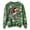 Green, variant on Trendy Tops for Women Casual Pullover Sweater Soft Crewneck Christmas Print Knit Plus Size Fall Outfit Blouse S-5XL