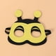 thumbnail image 2 of EeaseMX Máscaras de animales de dibujos animados, antifaces de media cara, suministros para disfraces de cosplay, recuerdos de fiesta para niños y niñas (abeja), 2 of 7