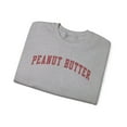 thumbnail image 3 of Peanut Butter Sweatshirt Gifts Crew Neck Shirt Long Sleeve Unisex, 3 of 7