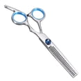 thumbnail image 3 of 6.6"Professional Pet Dog Grooming Scissors Set Straight&Curved&Thinning Shears Kit, 3 of 5