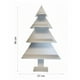 thumbnail image 3 of Arbol De Navidad Estante Organizador Mdf Decorativo Armado Blanco, 3 of 3