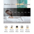 thumbnail image 5 of Easter Blackout Curtains 63 Inches Long, Spring Bunny Silhouette Blue Green Gradient Thermal Insulated Black Out Curtains, Darkening Window Curtain Drapes for Bedroom Living Room 42"x63" 2 Panels, 5 of 9