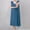 Blue, variant on MGDXOX Plus Size Sleeveless Summer Nightgowns for Women Solid Color Soft Casaul Sleepdress Tank Nightshirts Hot Pink Free Size