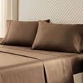 thumbnail image 5 of Superior Egyptian Cotton 530 Thread Count Deep Pocket Sheet Set, Full Size, Taupe, 5 of 6