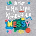 thumbnail image 3 of CafePress - Play Doh Wonderful And Messy Long Sleeve T Shirt - Womens Baseball Tee, 3 of 4