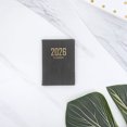 thumbnail image 4 of FELTECHELECTR Black 2026 Mini Planner Pocket Sized Academic Planner for Home Use with Thick Paper and Weekly Planning, 4 of 7