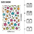 thumbnail image 2 of FORMRS 1-Subject Spiral Notebook 8" x 5" College Ruled 60 Refillable Sheet A5 Hard Cover, 2 Pack, White Stars, 2 of 7