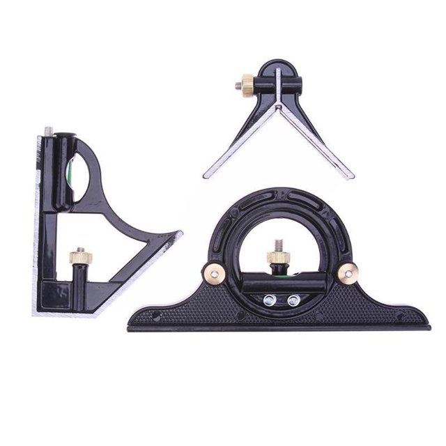 Escuadra combinada NikouMX 300 mm Longitud cuadrada combinada herramienta de acero inoxidable