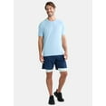 thumbnail image 4 of Athletic Works Men's and Big Men's Mesh Tennis Tee with Short Sleeves, Sizes S-3XL, 4 of 5