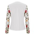 thumbnail image 5 of Vestes pour Femmes, Cardigan pour Femmes, Cardigan en Dentelle Imprimée Décontracté Mode à Manches Longues, Manteaux pour Femmes, Longs Cardigans pour Femmes, 5 of 5