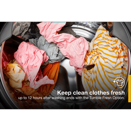 Whirlpool - 5.0 Cu. Ft. High-Efficiency Stackable Front Load Washer with Tumble Fresh - White