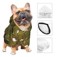 thumbnail image 3 of Fotbe Gnomes Playing in the Garden Sudadera con Estampado para Perros Pequeños – Suéter con Capucha para Mascotas, Tela Suave de Forro Polar con Bolsillo-Small, 3 of 7