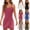Army Green, variant on CHUMUD Womens 2 Piece Sleeveless Sets Summer Camisole Tennis Dresses and Shorts Set Summer Casual Athletic Outfit with Pocket