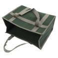 thumbnail image 1 of Wide Mouth Tool Bag, Waterproof OD Green  Tool Storage Bag, Durable Multi Functional Large Capacity Handbag, Electrician Hardware Tool Organizer Case For Wrench, Plier, Nails, 1 of 8