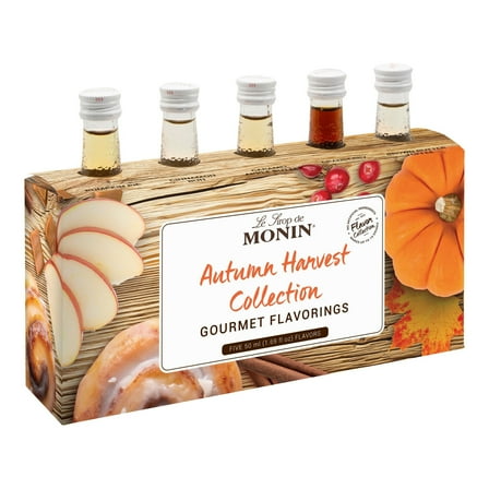 Monin Mini Autumn Harvest Collection Syrups 1.7 oz. each