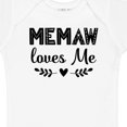thumbnail image 4 of Inktastic My Memaw Loves Me Boys or Girls Baby Bodysuit, 4 of 5