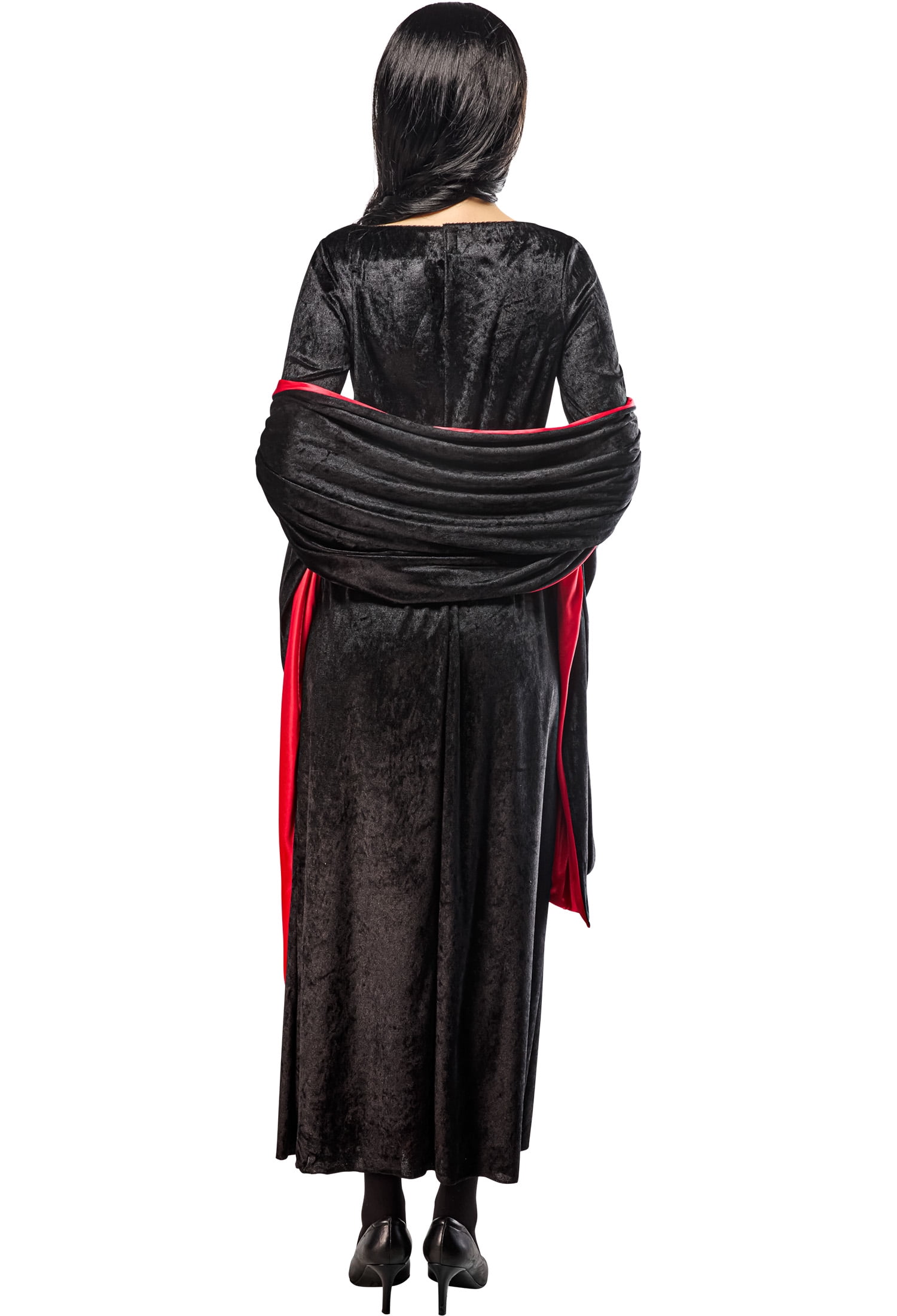 Wednesday Morticia Halloween Costume for Adults, Womens Size M (8/10), by Rubies