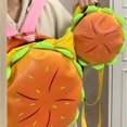 thumbnail image 3 of Mochila con forma de hamburguesa para niña, gran capacidad, novedosa, ideal como regalo., 3 of 5