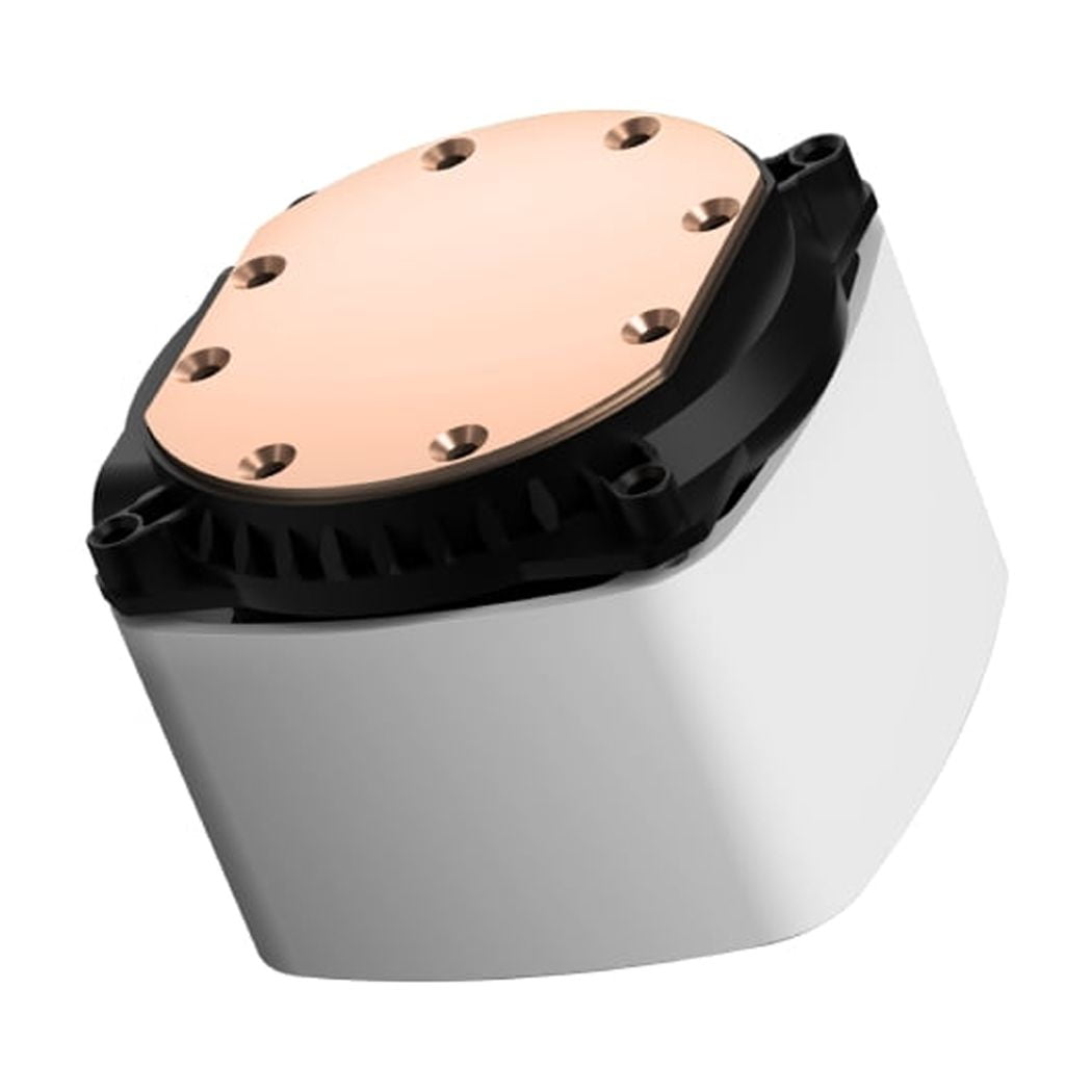 PCCOOLER DE360-WHAWXX-GL Powerful Dual-Pump AIO Liquid CPU Cooler, support Intel LGA 115X/1200/1700/20XX AMD AM3/AM4/AM5