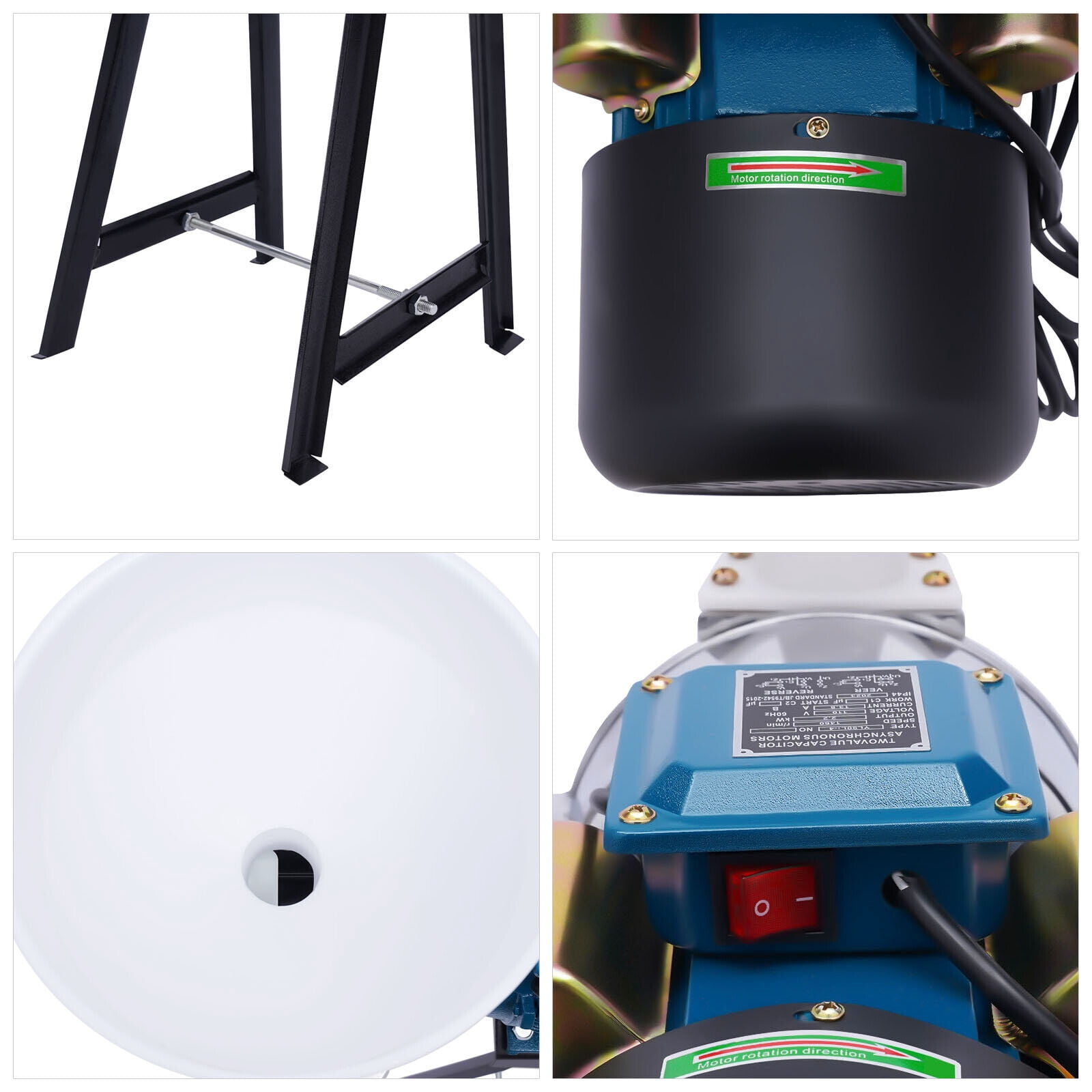 Electric Grain Mill Grinder Corn Grinder 110V 2200W Commercial Corn Mill Grinder for Grinding Wheat, Rice, Corn, Sorghum, Soybeans, Rice Noodles
